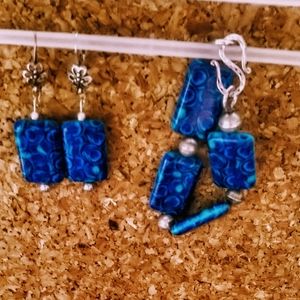 Bracelet and earings